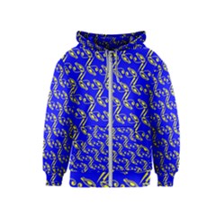 Eye Of Horus Pattern Kids  Zipper Hoodie