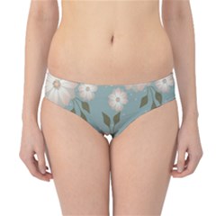 Flora Floral Flower Flowers Pattern Hipster Bikini Bottoms by Apenda