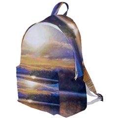 Serene Sunset Over Water The Plain Backpack by ExtraAwesomeSauce