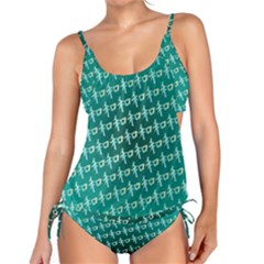 Peaceful Japanese Kanji Design Tankini Set by ExtraGoodSauce