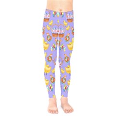 Amethyst Easter Basket Eggs Kids Kids  Legging by CoolDesigns