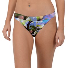 Springtime Pear Tree Blossoms Band Bikini Bottoms by ExtraAwesomeSauce