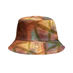 Enchanted Nebula Pentagram Art Bucket Hat by ExtraAwesomeSauce