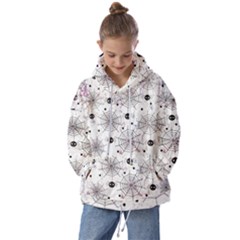 Creepy Spider Design, Adoxali, Halloween Kids  Oversized Hoodie