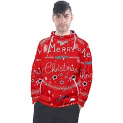 Merry, Happy Christmas, Christmas Gnome Men s Pullover Hoodie