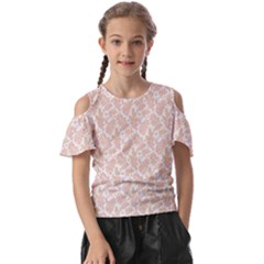 Delicated Leaves Kids  Butterfly Cutout T-shirt by ConteMonfrey