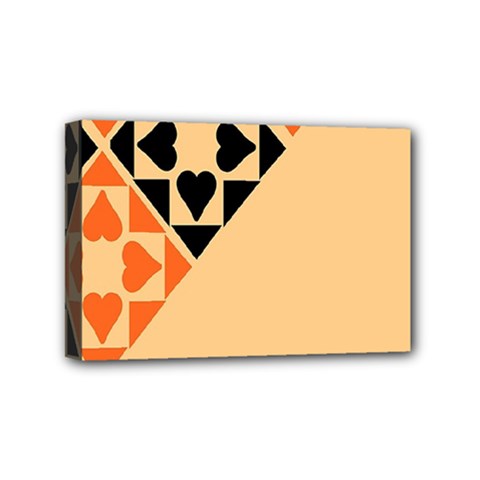 Aesthetic Hearts Mini Canvas 6  X 4  (stretched) by ConteMonfrey