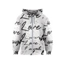 Live Love Laugh Monsteras Kids  Zipper Hoodie View1