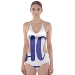 Ho Ho Ho! Christmas Minimalist Cut-out One Piece Swimsuit