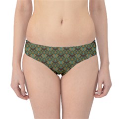 Day Of The Death Moth Scaled Hipster Bikini Bottoms