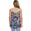 Trash to Treasure (AI) Casual Spaghetti Strap Chiffon Top View4