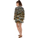 Expression Of Structure Long Sleeve Kimono View2