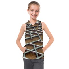 Expression Of Structure Kids  Sleeveless Hoodie