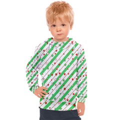 Christmas Paper Stars Pattern Texture Background Colorful Colors Seamless Kids  Hooded Pullover