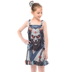 Demon Samurai Kids  Overall Dress by AwesomeSauce