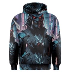 Cyberpunk Demon Samurai Men s Core Hoodie by AwesomeSauce