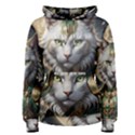 Epic Armored Cat Warrior Women s Pullover Hoodie View1