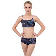 Rocky Lake Reflection  Layered Top Bikini Set by dflcprintsclothing