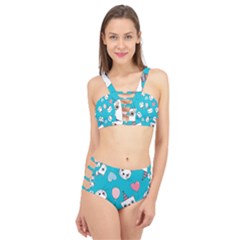 Birtay Cats Bunnies, Koteto Cage Up Bikini Set