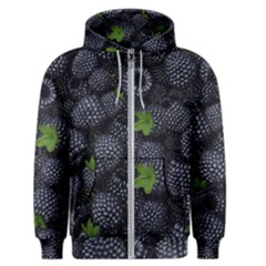 Blackberry Fruit, Fruit Men s Zipper Hoodie