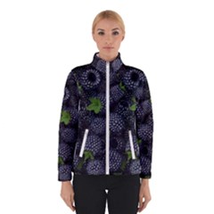 Blackberry Fruit, Fruit Women s Bomber Jacket