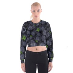 Blackberry Fruit, Fruit Cropped Sweatshirt