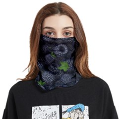 Blackberry Fruit, Fruit Face Covering Bandana (two Sides)