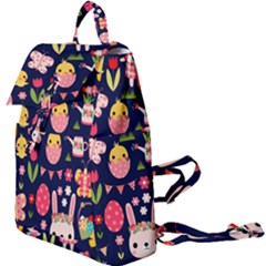 Bunny - Easter Pattern Buckle Everyday Backpack