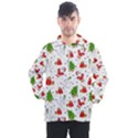 Christmas Pattern, Pattern, Christmas Men s Half Zip Pullover View1