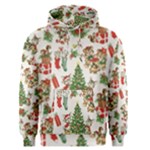 Christmas Texture, Pattern, Red, Tree, Craciun, Green, Christmas Men s Core Hoodie