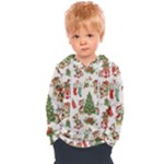 Christmas Texture, Pattern, Red, Tree, Craciun, Green, Christmas Kids  Overhead Hoodie