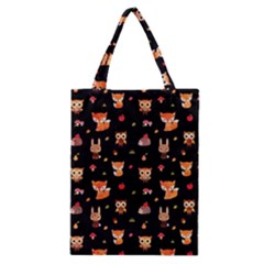 Cool Woodland Animal, Koteto, Scandinavian, Acorn Classic Tote Bag by kyorashop23