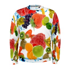 Fruits, Drip, Fruit, Paint, Spring Men s Sweatshirt