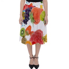 Fruits, Drip, Fruit, Paint, Spring Classic Midi Skirt by kyorashop23