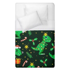 Christmas Funny Pattern Dinosaurs Duvet Cover (single Size)