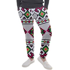 Ukrainian Folk Seamless Pattern Ethnic Ornament Border Element Traditional Men s Jogger Sweatpants by Grandong