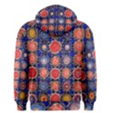 Retro Geometric Shapes And Flowers 3 Men s Core Hoodie View2