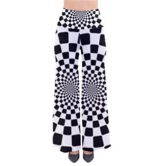 Geomtric Pattern Illusion Shapes So Vintage Palazzo Pants