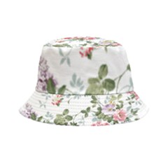 Floral Elements Peony Chinese Rose Inside Out Bucket Hat