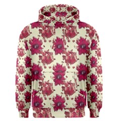 Retro 1880s Flowers Pattern 21 Men s Core Hoodie