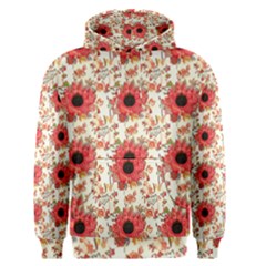 Retro 1880s Flowers Pattern 23 Men s Core Hoodie