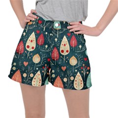 Christmas Tree Pattern Women s Ripstop Shorts