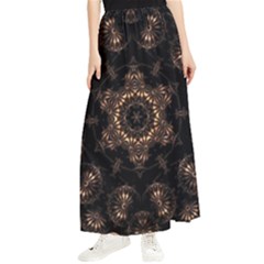 Bronze Age Mandala Maxi Chiffon Skirt by MRNStudios