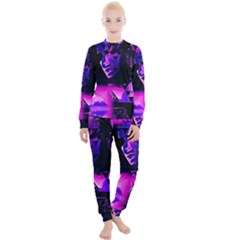 Counting Coup Ultraviolet Women s Lounge Set by MRNStudios