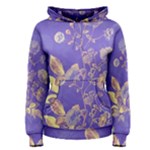 Flower Petal Bouquet Stem Floral Pattern Women s Pullover Hoodie