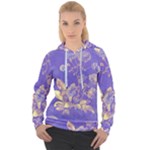 Flower Petal Bouquet Stem Floral Pattern Women s Overhead Hoodie