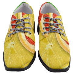 Fruit, Lemon Women Heeled Oxford Shoes