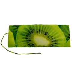 Kiwi Fruits, Close-up, Exotic Fruit Roll Up Canvas Pencil Holder (s)