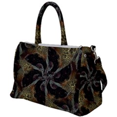 Abstract Ornate Organic Texture Design Print Duffel Travel Bag by dflcprintsclothing