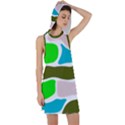 Geometric Bricks    Racer Back Hoodie Dress View1